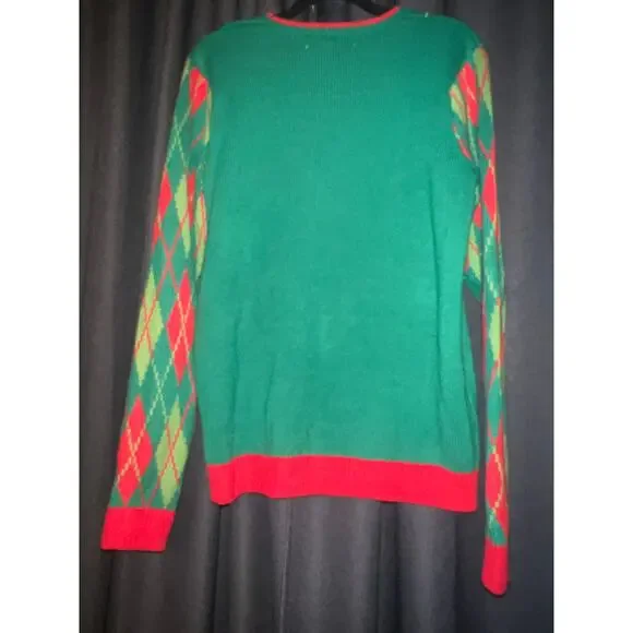 Ugly Christmas Sweater Xmas Size Medium - Picture 3 of 3
